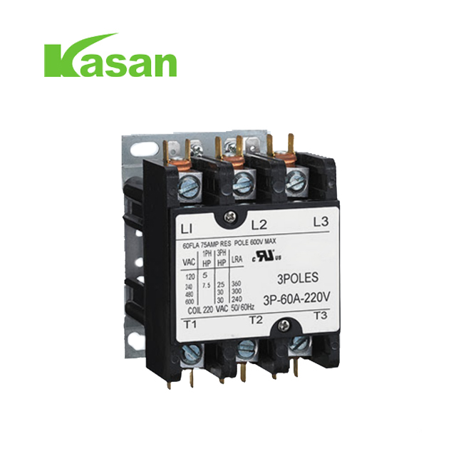 HVAC 24V/120V/240V/277V/480Vக்கான UL சரிபார்க்கப்பட்ட 30A 3P ஏர் கான்டாக்டர்